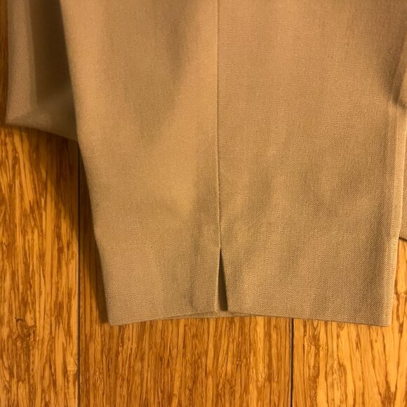 Banana Republic Woman's Sloan Pants, Camel Color, Stretch Fit, Straight leg/slit - Picture 4 of 9